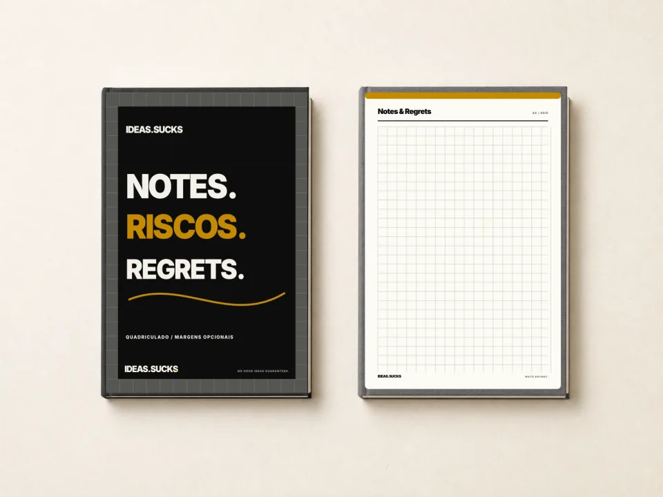 A5 Notebook — Notes & Regrets — Notebooks